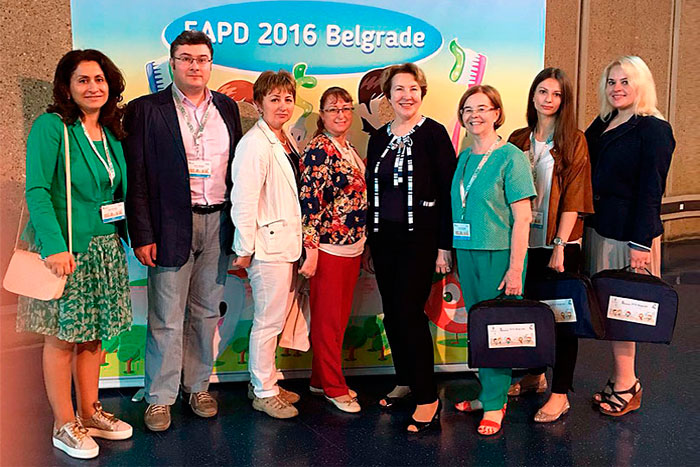 Анаит Рубеновна Гришкян на конгрессе Европейской ассоциации детской стоматологии Анаит Рубеновна Гришкян на конгрессе Европейской ассоциации детской стоматологии